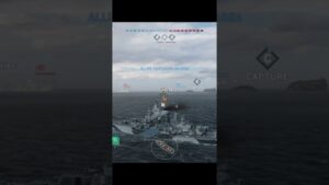World of Warships: Legends | USS Dallas caught in 4k #shorts