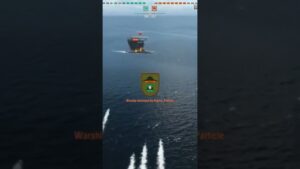 World of Warships - Prinz Eugen tickled her target even in death #memes #shorts #worldofwarships