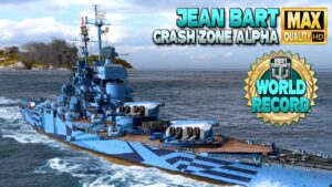 Battleship Jean Bart new damage world record - World of Warships