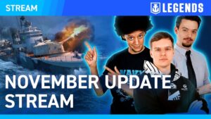 [EN] World of Warships: Legends — November Update Stream