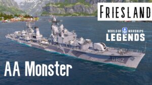 Friesland | AA Monster | World of Warships: Legends