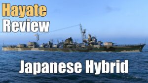 Hayate Review: Japanese Hybrid | World of Warships Legends | 4k