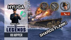 Hyuga - Shards Flank (World of Warships: Legends Xbox Series X 4K)