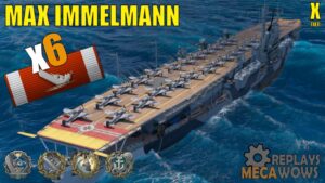 Max Immelmann 6 Kills & 225k Damage | World of Warships Gameplay