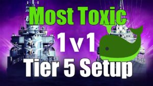 Most Toxic 1v1 Tier 5 Build | World of Warships Legends | 4k