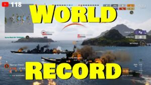 New World Record! Live (World of Warships Legends)