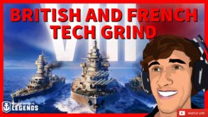 Pre Update Grinding! in World of Warships Legends