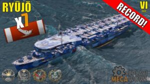 Ryūjō 7 Kills & 131k Damage | World of Warships Gameplay