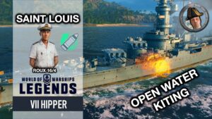Saint-Louis - Open Water Kiting (World of Warships: Legends Xbox Series X 4K)