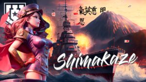 Самый популярный корабль игры  Shimakaze World of Warships