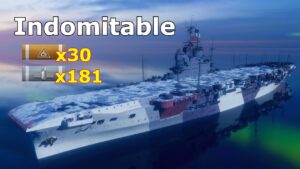 World of WarShips Indomitable - 5 Kills 237K Damage