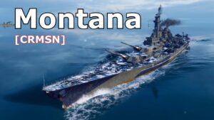 World of WarShips Montana - 5 Kills 341K Damage