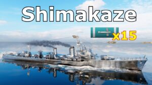 World of WarShips Shimakaze - 4 Kills 248K Damage