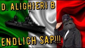 World of Warships Legends - D. ALIGHIERI B - Tier 3 - ENDLICH SAP!!! [deutsch/ gameplay]