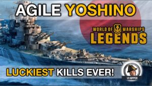 Agile Yoshino Scoring Lucky Kills With Aaron and Peek (World of Warships: Legends Xbox Series X 4K)