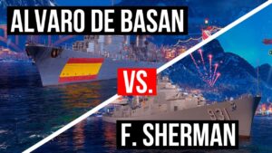 Alvaro de Basan vs. F. Sherman World of Warships