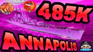 Annapolis drückt 485K DMG *Fast Weltrekord?!* "400K Club" ⚓️ in World of Warships 🚢