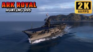 Ark Royal: Doesn't give DDs a chance to live in ranked