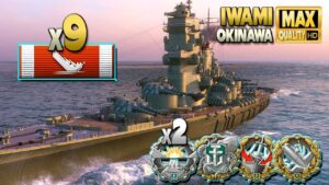 Battleship Iwami: Casual player, fantastic result - World of Warships