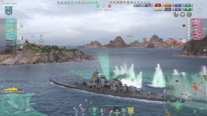 Battleship Mecklenburg: Offensive moves made the difference - World of Warships