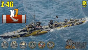 Destroyer T-61 7 Kills & 189k Damage | World of Warships Gameplay