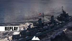 EDINBURGH, Flanke gewinnen mit + 2 MM? Geht locker :P - World of Warships | [Replay] [Deutsch]