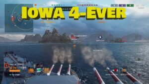 Iowa Playing With Its Food! (World of Warships Legends)