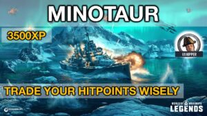 Minotaur - Manage your HP (World of Warships: Legends Xbox Series X 4K)