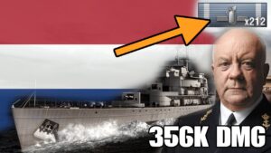 TROMP - NEW - dutch Destroyer - Damage Record
