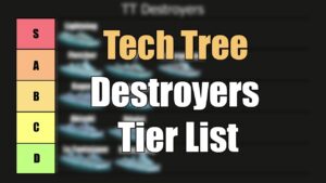 TT Destroyer Tier List (2023) | World of Warships Legends | 4k