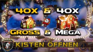 Wir öffnen 40 Mega & 40 Grosse Weihnachtskisten! - World of Warships [Deutsch]