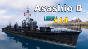 World of WarShips Asashio B - 3 Kills 223K Damage