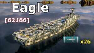 World of WarShips Eagle - 4 Kills 389K Damage