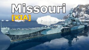 World of WarShips Missouri - 5 Kills 261K Damage