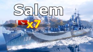 World of WarShips Salem - 7 Kills 302K Damage