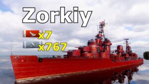 World of WarShips Zorkiy - 7 Kills 339K Damage