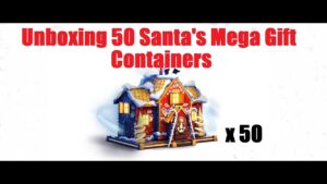 World of Warships | Unboxing 50 Santa's Mega Containers 2022
