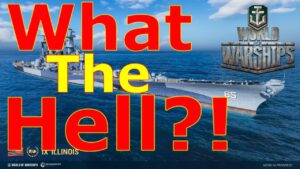 World of Warships- What The HELL Is This?!?! New US Battleship INSANITY