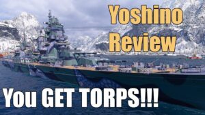 Yoshino Review: You Get Torpedoes | World of Warships Legends | 4k