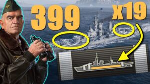 399K PR USS Cruiser Killer - World of Warships Replays