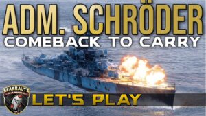 ADM. SCHRÖDER [T9 CA] Werftschiff versenkt halbes Gegnerteam - World of Warships [Deutsch]