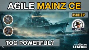 Agile Mainz CE - Too Powerful? (World of Warships: Legends Xbox Series X 4K)