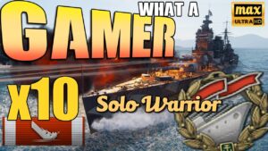 BEST GAME 23 - World of Warships Replays