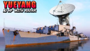 Destroyer Yueyang: Radar DD with %1 HP