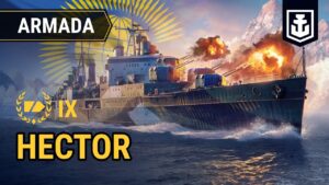 Guide to using the Commonwealth Tier IX cruiser Hector | Premium Ship IX container raffle