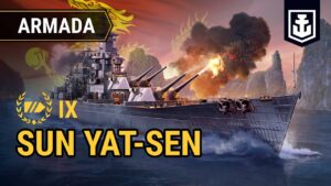 Guide to using the Pan-Asian Tier IX battleship Sun Yat-Sen | Giveaway of a Sun Yat-Sen Admiral pack