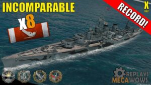 Incomparable 8 Kills & 183k Damage | World of Warships Gameplay