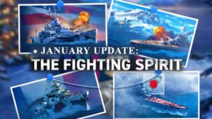 January '23 Update Patch Notes: The Fighting Spirit  | World of Warships Legends