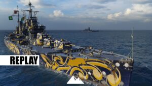 MINOTAUR, vom Granatenregen erschlagen! - World of Warships | [Replay] [Deutsch] [60fps]