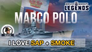 Marco Polo With Iachino 16/4 - I love SAP + Smoke (World of Warships: Legends Xbox Series X 4K)